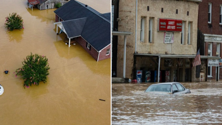 Të paktën tetë viktima nga përmbytjet në Amerikë