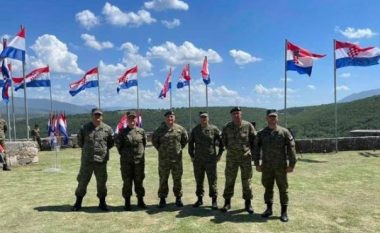 ​Policia Ushtarake e FSK-së trajnohet me Policinë Ushtarake Kroate