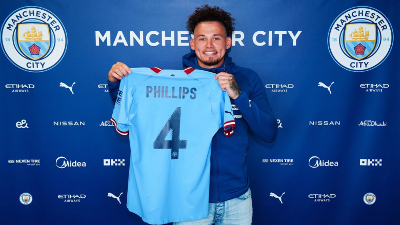 Zyrtare: Kalvin Phillips transferohet te Manchester City