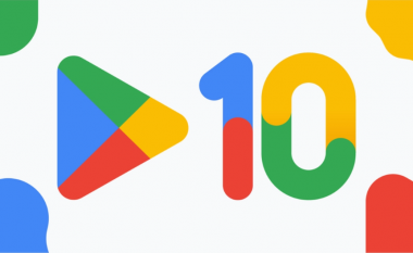 Google shënon ditëlindjen e 10-të të Play Store me një logo të re
