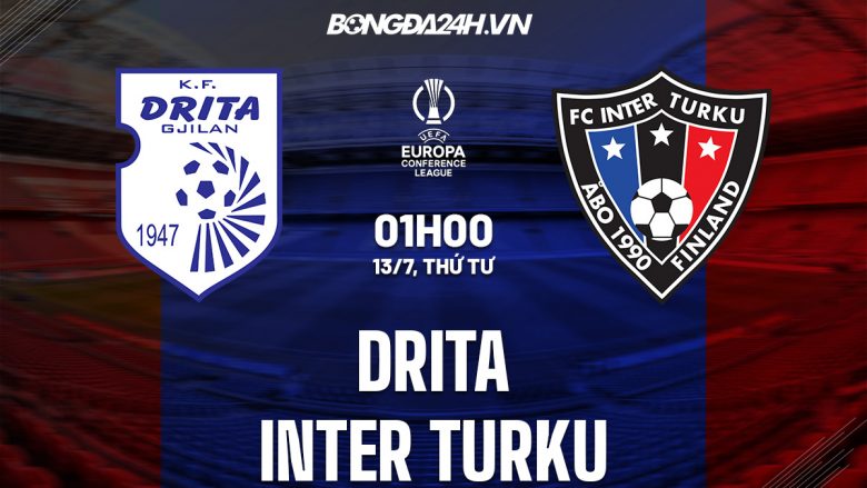 Formacionet zyrtare, Drita – Inter Turku: Nuhiu me disa ndryshime