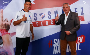 Luis Suarez zbarkon në vendlindjen, bashkohet me Nacionalin