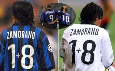 Zamorano zbulon gjithë historinë e fanellës së famshme “1+8” te Interi