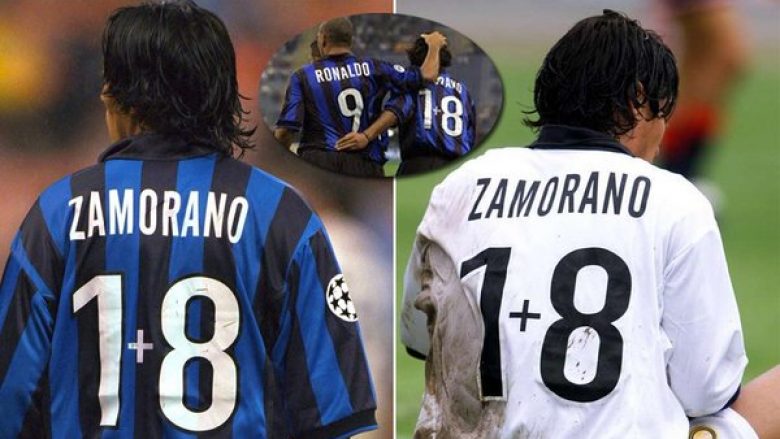 Zamorano zbulon gjithë historinë e fanellës së famshme “1+8” te Interi