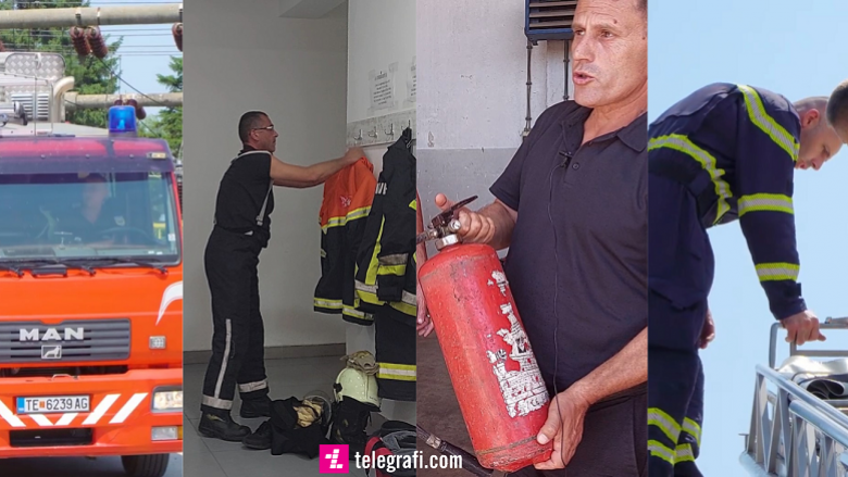 Edhe përkundër kushteve jo të mira, zjarrfikësve të Tetovës nuk u mungon vullneti për punë
