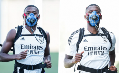 Shpjegohet se përse yjet e Real Madridit mbajnë maska speciale ​​në stërvitje