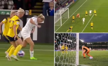Spektakël edhe në futbollin e grave, anglezja Alessia Russo shtang portieren suedeze me një gol mahnitës me thembër