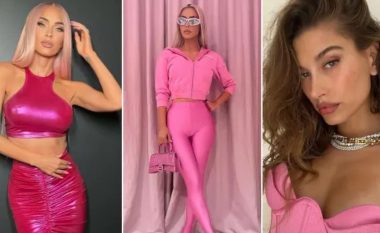 Moda e Barbie po bëhet trend nga personazhe të famshme si Megan Fox, Kim Kardashian e Hailey Bieber
