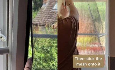 Ja se si të krijoni rrjetën tuaj të dritares për të parandaluar hyrjen e insekteve të bezdisshme gjatë verës