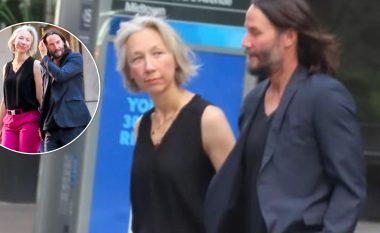 Keanu Reeves shihet në një dalje të rrallë publike me partneren Alexandra Grant
