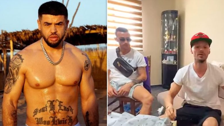Bën paqe me njëri-tjetrin, Noizy i bën dhuratë Cllevios veshjet nga linja e tij