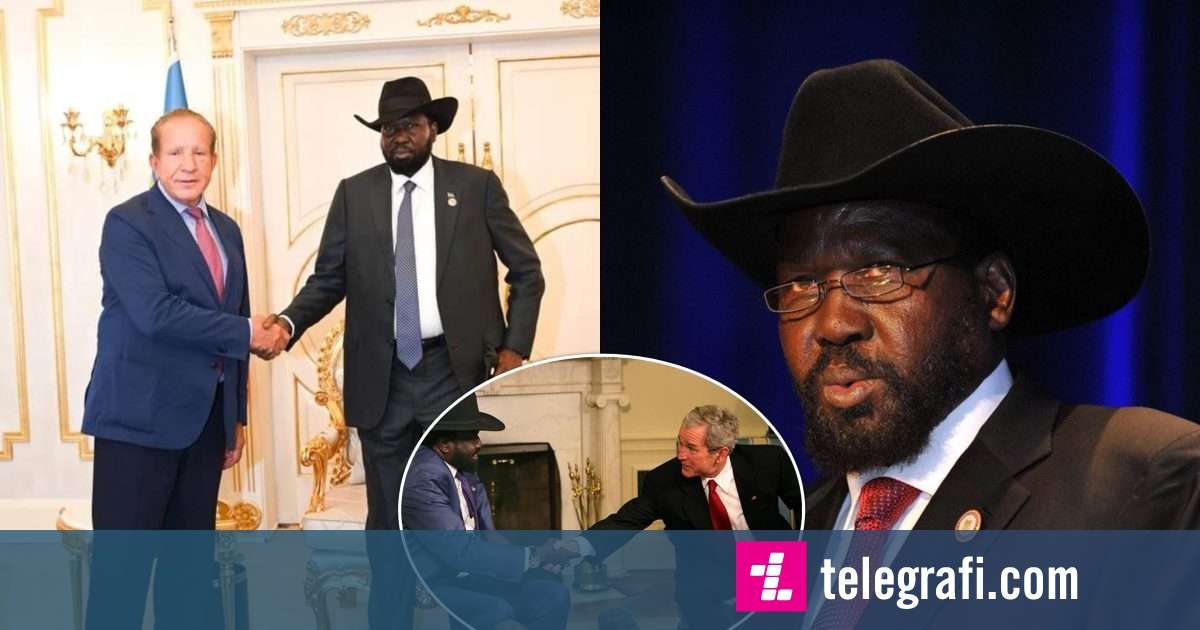 Why does the President of South Sudan always wear a hat during public