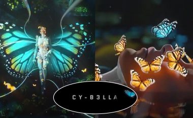 Bella Hadid shndërrohet në një flutur teksa paralajmëron koleksionin e saj CY-B3LLA