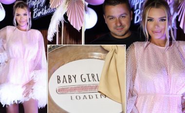 Eni Koçi sjell pamje nga festa e ‘Baby Shower’-it për vajzën, tërheq vëmendje me dukjen dhe stilin elegant