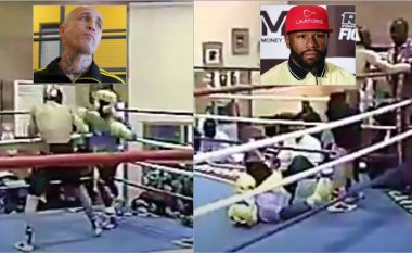 Pamjet që tregojnë humbjen e Mayweather në sparring nga boksieri që nuk ia dha kurrë rastin për një meç zyrtar