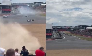 Skena të frikshme nga aksidenti për Çmimin e Madh të Britanisë në Formula 1 - tifozët detyrohen t'i lëshojnë ulëset
