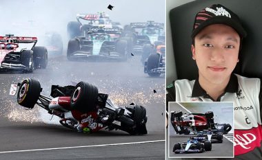 I përfshirë në aksidentin e frikshëm në Formula 1 – piloti kinez lajmërohet nga Silverstone