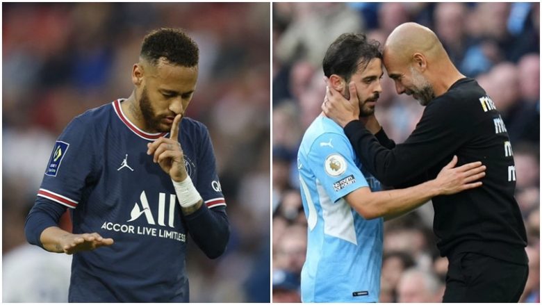 Ishte Guardiola ai që refuzoi shkëmbimin Neymar-Bernardo Silva