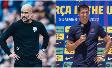 Guardiola për largimin e Lewandowskit: Ai ishte i rëndësishëm për Bayernin, por ai nuk ishte “zemra e ekipit”