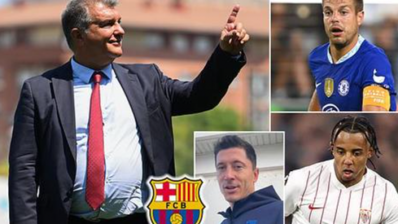 E kompletuan transferimin e Lewas – Laporta zbulon se cilat do të jenë transferimet e radhës te Barcelona