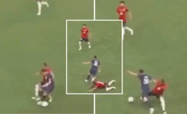 Messi turpëroi një lojtar të Urawa Reds, komentatori shpërtheu në të qeshura