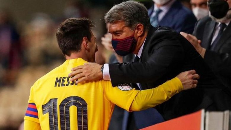 Laporta: Ndihem borxhli ndaj Messit, dua që ai ta mbyll karrierën te Barcelona