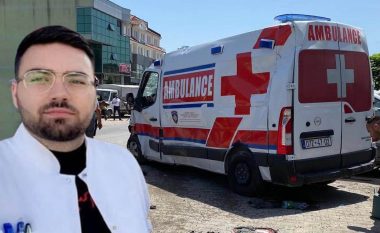 Vdes mjeku Mentor Salihi, ishte në autoambulancën që u aksidentua më 30 qershor