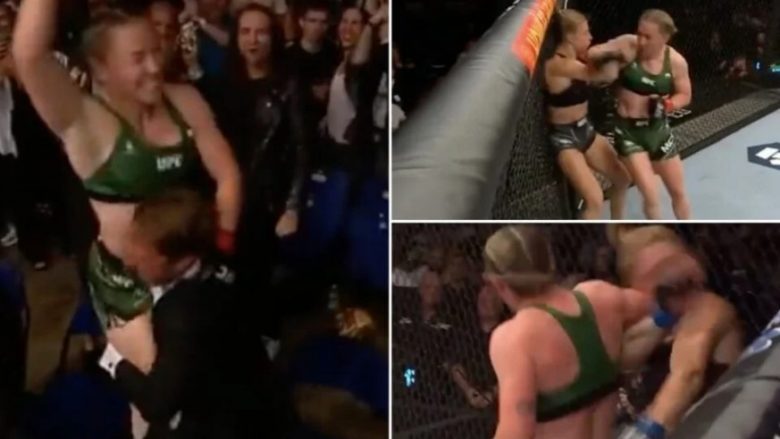 Molly McCann ‘vjedh’ vëmendjen në UFC, mposhti Haanah Goldy me një nokaut superior me bërryl