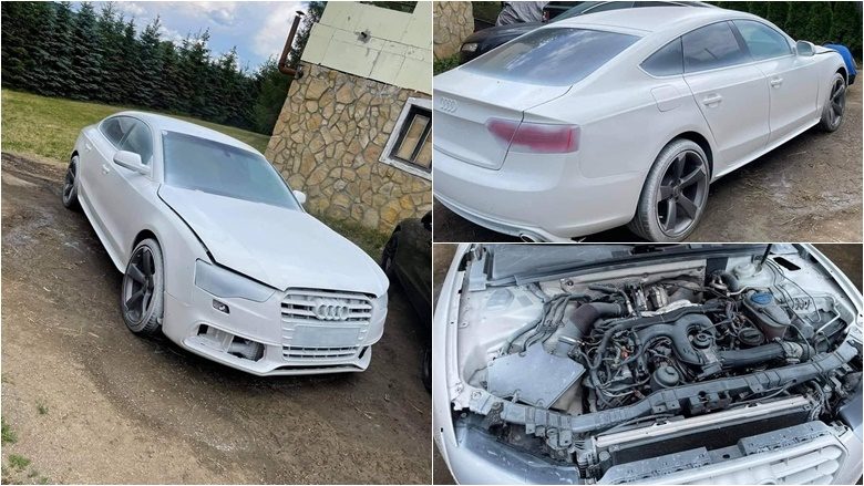 Një fëmijë i vogël ndoshta mund t’i bënte këtij Audi A5 një lyerje më të mirë