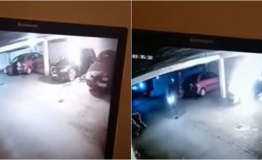 Një burrë donte t’i vinte zjarrin një veture në një garazh në Sarajevë – flakët i “kapën” dorezat, përmes të cilave u zbulua se kush ishte