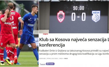 Paraqitja fantastike e Dritës ndaj Antwerpit i bën përshtypje edhe mediumit serb: Klubi nga Kosova është sensacioni i këtij viti në Ligën e Konferencës