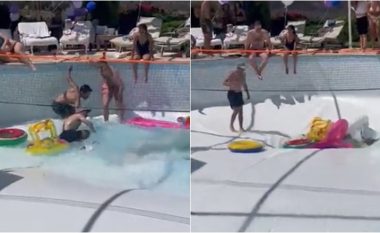 Në një festë private në Izrael, të ftuarit panë një tragjedi – ‘një gropë u hap papritmas në pishinë dhe uji mori me vete dy burra’
