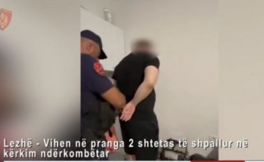 Fshiheshin në një apartament në Shëngjin, momenti i arrestimit të dy finlandezëve që kërkoheshin për trafikim droge