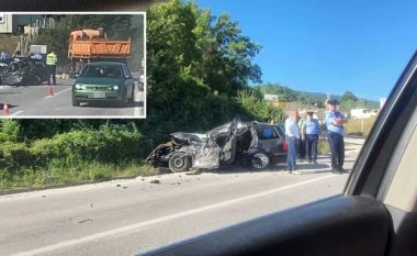 Një i vdekur e dy të lënduar në një aksident në rrugën Zhur-Prizren