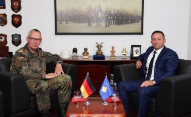 ​Mehaj dhe gjenerali gjerman flasin për avansimin e bashkëpunimit në fushën e mbrojtjes