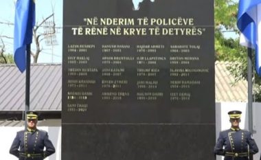 Për herë të parë shënohet Dita Memoriale e policëve të rënë në detyrë