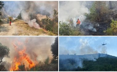 Shqipëri në luftë me flakët, 26 vatra zjarri të aktivizuara në 24 orët e fundit