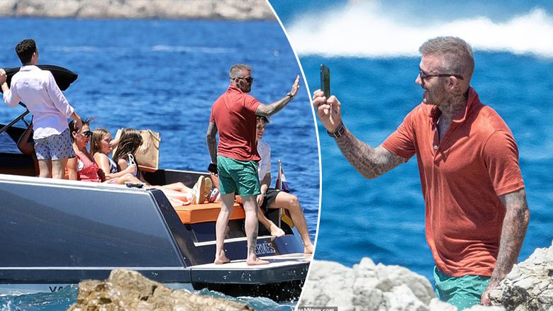 David dhe Victoria Beckham zbarkojnë në brigjet e Kroacisë me fëmijët e tyre për pushimet e verës