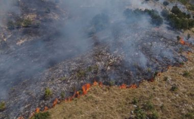 ​Bici: 29 vatra zjarri në Shqipëri, 315 zjarrfikës e forca vullnetare në terren