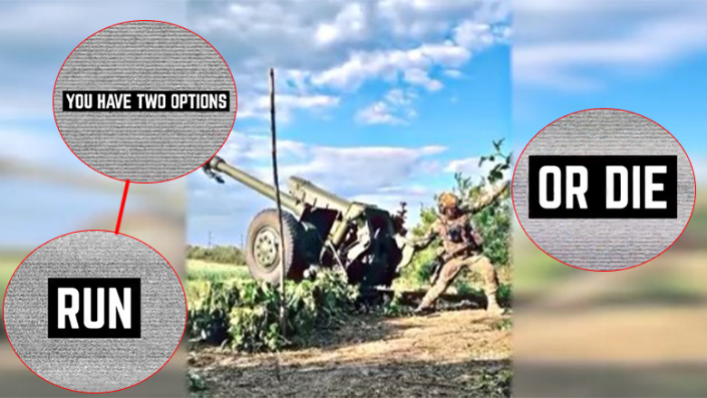 Ukrainasit kanë një video mesazh për trupat ruse: Ikni ose do të vdisni