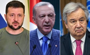 Guterres dhe Erdogan pritet të takohen sot me Zelenskyn në Ukrainë