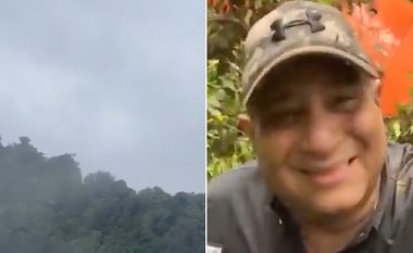 Kandidati për president të Panamasë, filmon momentin kur helikopteri brenda të cilit ishte rrëzohet në xhungël