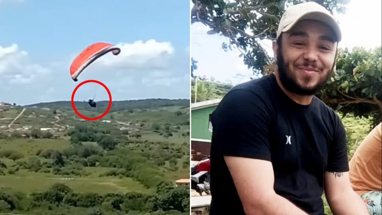 Humb kontrollin mbi parashutën, braziliani bie për vdekje në tokë – publikohen pamjet rrëqethëse