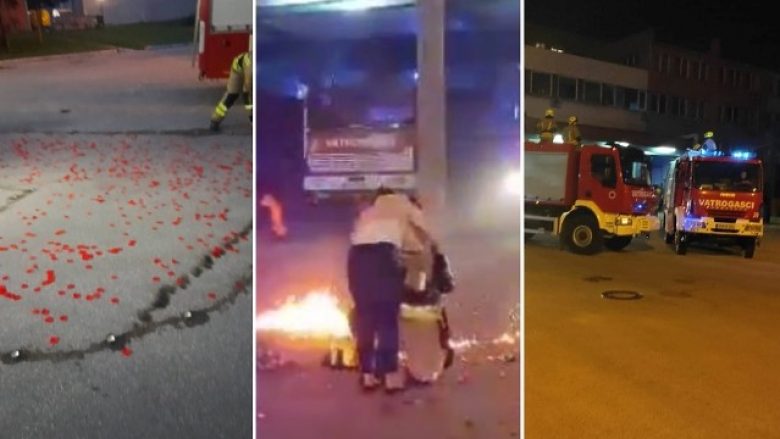 Skena romantike në Sarajevë, propozimi unik i zjarrfikësit nga Bosnja që u gjunjëzua para partneres