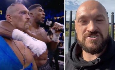 Tyson Fury godet dy boksierët me një deklaratë të fuqishme: Usyk-Joshua ishte një nga përballjet më të këqija që kam parë, do t'i asgjësoja të dy brenda një nate