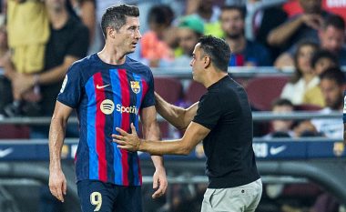 Xavi me fjalë të mëdha për Lewandowskin: Është lider, një futbollist i jashtëzakonshëm