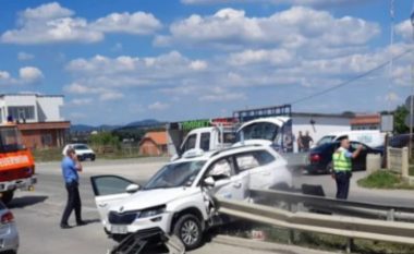 Dy të lënduar në një aksident në Gllamnik të Podujevës, dërgohen në QKUK