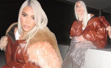 Kim Kardashian duket e mahnitshme në një seri të re fotosh teksa shkruan një mesazh të fshehtë: Koha do ta tregojë gjithmonë