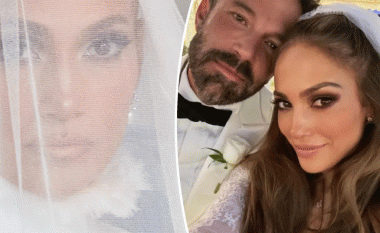Jennifer Lopez sjell pamje të reja me fustan nusërie nga dasma madhështore me Ben Afflekun në Georgia