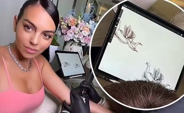 Georgina Rodriguez bën tatuazh imazhin e engjëjve gjashtë muaj pas humbjes tragjike të njërit prej binjakëve